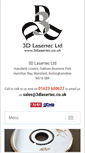 Mobile Screenshot of 3dlasertec.co.uk